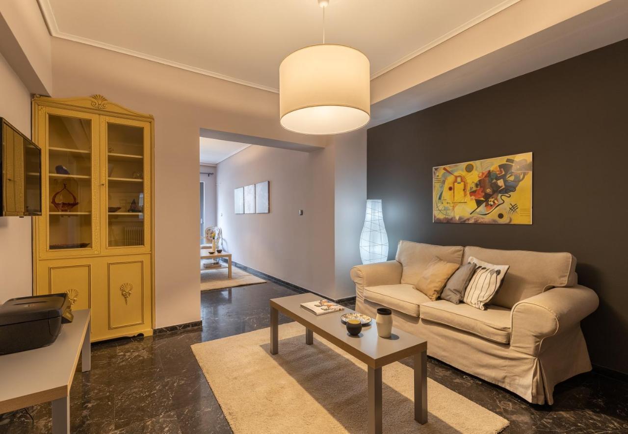 Tranquil Central Apt, Behind Athens Caravel Area 外观 照片