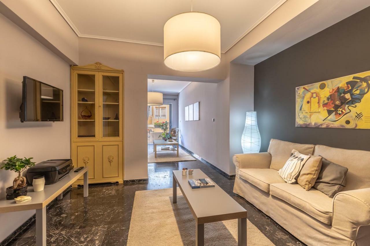 Tranquil Central Apt, Behind Athens Caravel Area 外观 照片
