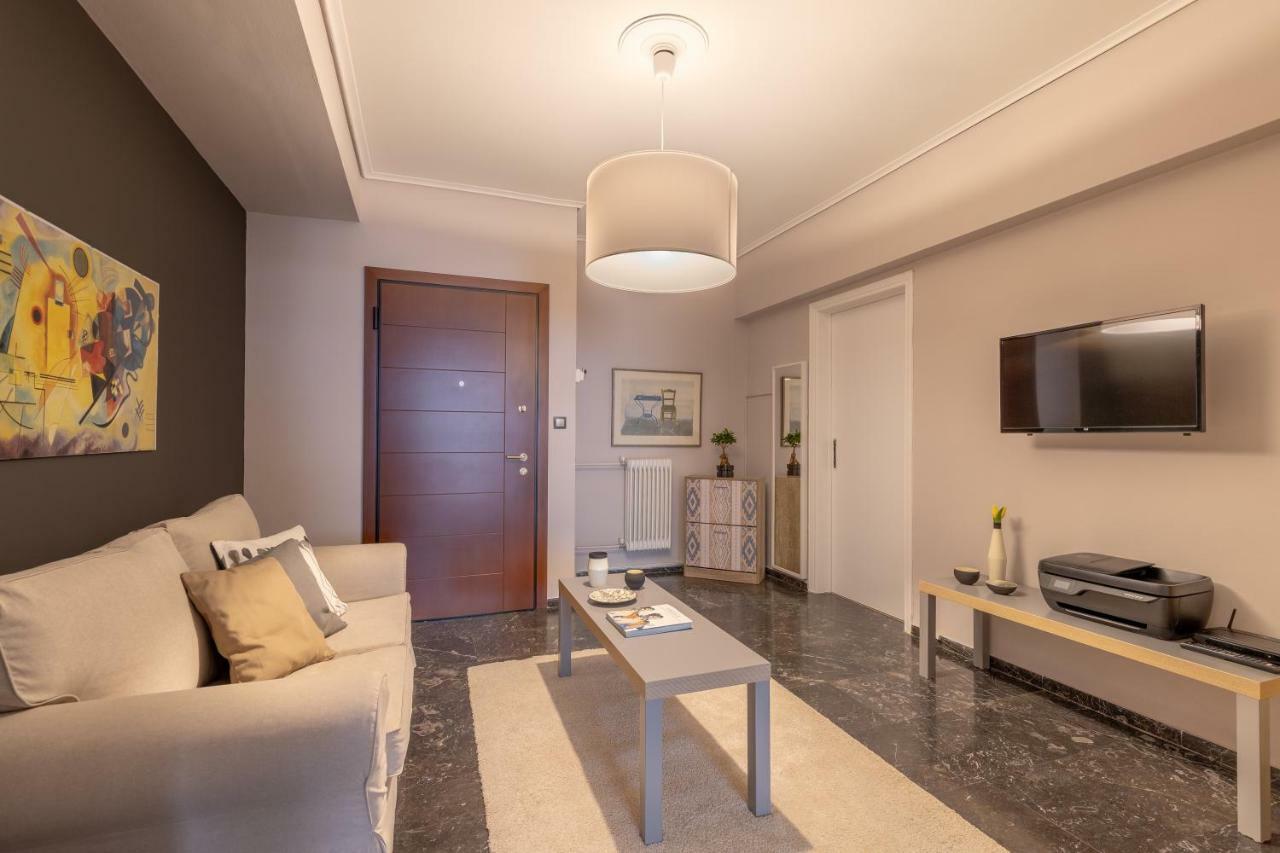 Tranquil Central Apt, Behind Athens Caravel Area 外观 照片